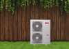 15-16 kW Monobloc DC Inverter & EVI Air to Water Heat Pump Heating / Cooling + Domestic Hot Water