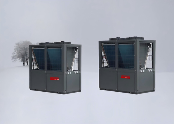 72 kW / 87 kW Fixed Speed & EVI Commercial Air to Water Heat Pump Heating / Cooling