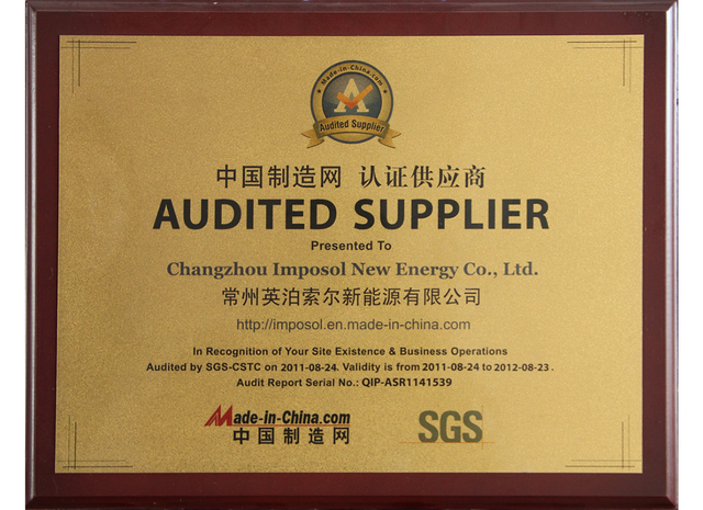 Made in China network certified supplier