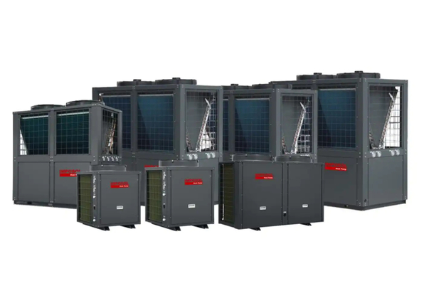 26 kW / 33 kW / 52 kW / 63 kW Fixed Speed Commercial Air to Water Heat Pump 75-80C High Temperature Hot Water