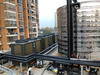A hotel swimming pool air energy heat pump hot water project