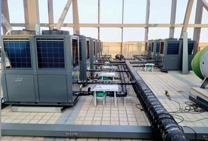 Air energy commercial hot water system: leading the new trend of green energy saving