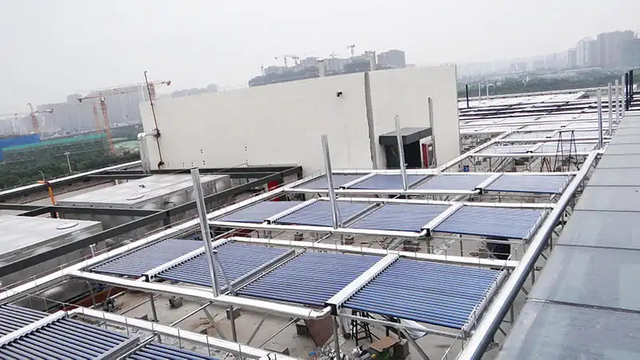 Changzhou Huanglangbang School 40 Tons of Solar Water Heating Project