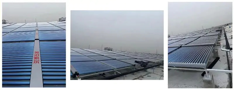  ormitory air energy + solar water heating
