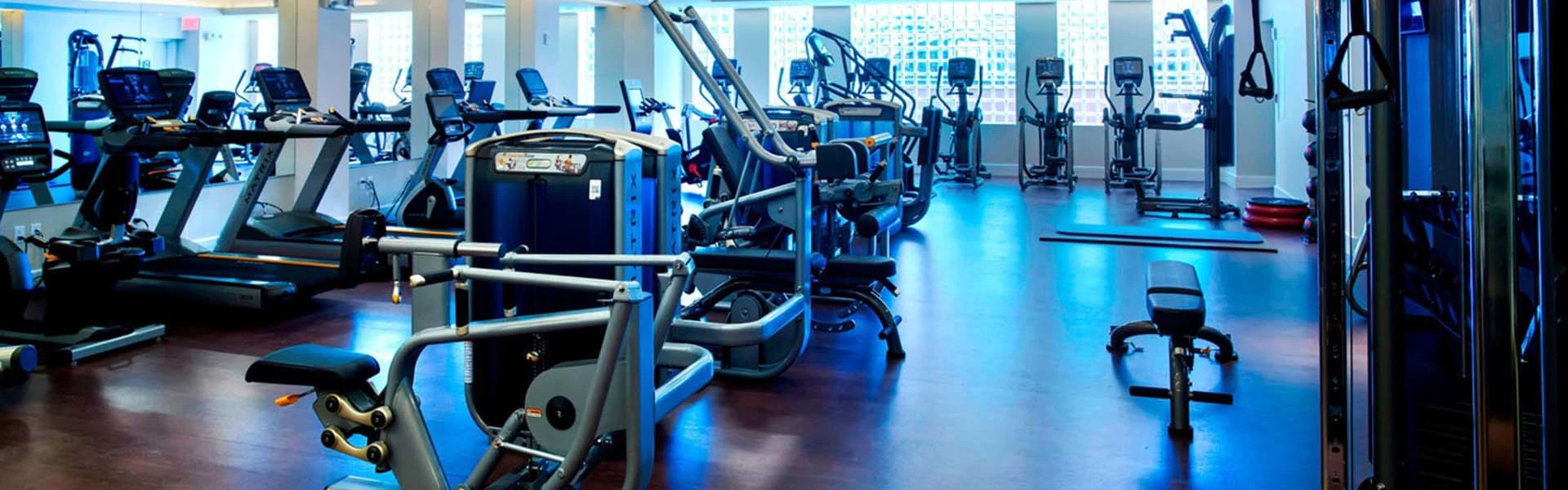 Fitness club air energy hot water project solutions